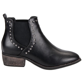 Sweet Shoes Sorte casual Chelsea -støvler