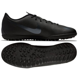 Nike Mercurial Vapor 12 fodboldsko sort