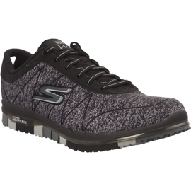Skechers Go Flex Ability 14011-BKGY sort grå