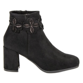 Kylie Suede sorte støvler