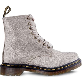 Dr. Martens 1460 Pascal Glitter Pale Gold flerfarvet