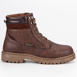 Brown trapper brun