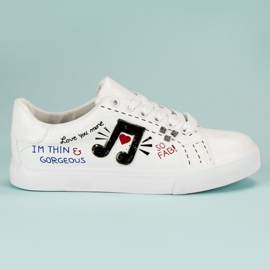 Stilfulde hvide sneakers