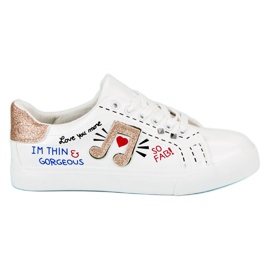 Stilfulde hvide sneakers