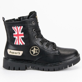 American Club Stilfuldt piger 'American Booties sort