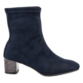 Kylie Slip-on marineblå støvler marine blå