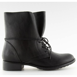 Black Workery støvler 16006-53A Sort