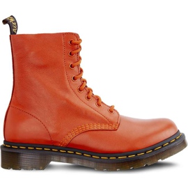 Dr. Martens 1460 Pascal Virginia Brændt Orange Virginia gul