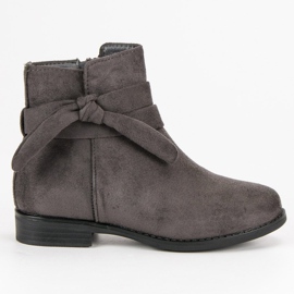 Suede VINCEZA støvler grå