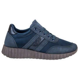 Kylie Marinemode sneakers blå