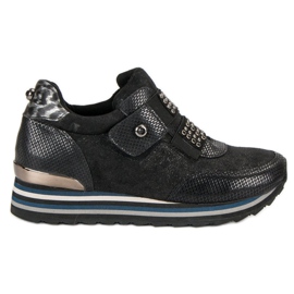 Aclys Støvler. Sneakers sort