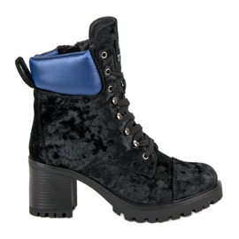 Kylie Velour arbejdere sort