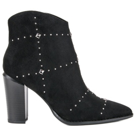 Kylie Suede sorte støvler