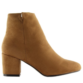 Camel 3126 Camel højhælede støvler brun flerfarvet