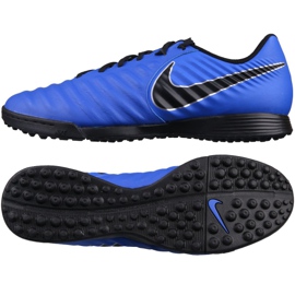 Nike Tiempo LegendX 7 Academy Tf M AH7243-400 fodboldsko flerfarvet blå