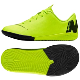 Indendørs sko Nike Mercurial VaporX 12 Academy Ps Ic Jr AH7352-701 gul gul