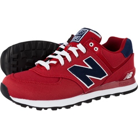 New Balance Ml574por rød