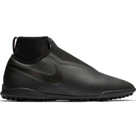 Nike React Phantom Vsn Pro Df Tf M AO3277-001 fodboldsko sort sort