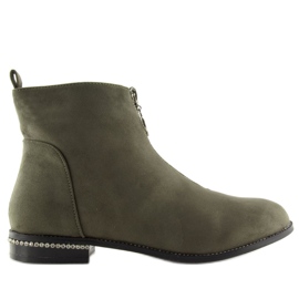 Grønne damestøvler LL6300 Olive