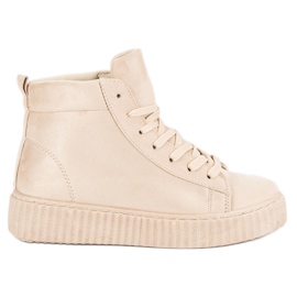 Wilady Sneakers Over anklen brun
