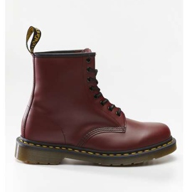 Dr. Martens 1460 Glat Kirsebær Rød Glat flerfarvet