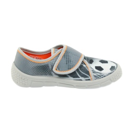 Befado børnesko tøfler sneakers 557X038 sort orange grå