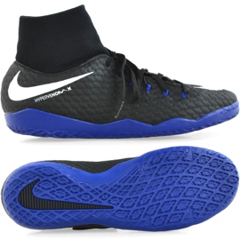 Indendørs sko Nike Hypervenom X Phelon 3 Df Ic M 917768-002 sort sort