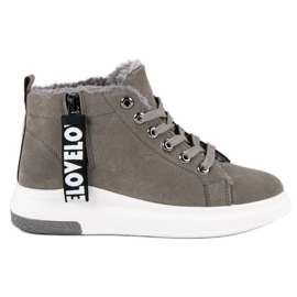 Varme grå sneakers