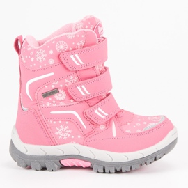 American Club Pink American Snowboots lyserød