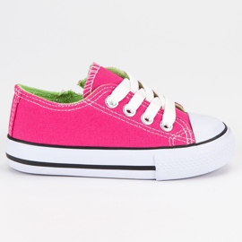 Lav sneakers lyserød