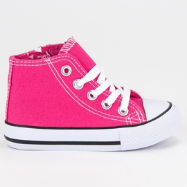 High Fuchsia sneakers lyserød