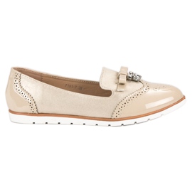 SDS Moderigtige loafers brun