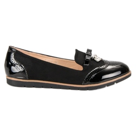 SDS Moderigtige loafers sort