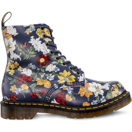 Dr. Martens Darcy Floral 1460 Pascal DM'S Navy Darcy Floral Backhand Halm Korn flerfarvet marineblå