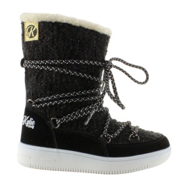 Børns eskimoski k1646102 Negersnestøvler sort