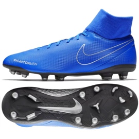 Nike Phantom Vsn Club Df FG / MG M AJ6959-400 fodboldsko blå blå