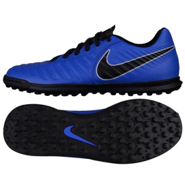 Nike Tiempo Legend X 7 Club Tf M AH7248-400 fodboldsko blå blå