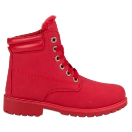 Bestelle Red Warm Trappers rød
