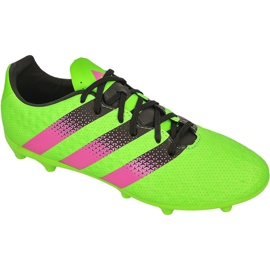 Adidas Ace 16.3 FG / AG M AF5145 fodboldstøvler grøn grøn