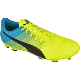 Puma evoPOWER 4.3 Fg M 10353601 fodboldstøvler gul gul