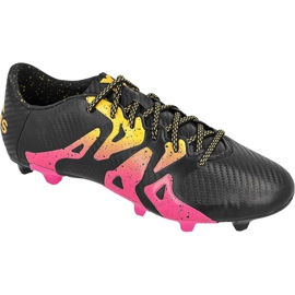 Adidas X 15.3 FG / AG M S74633 fodboldstøvler sort sort