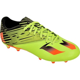 Adidas Messi 15.3 FG / AG M S74689 fodboldstøvler grøn