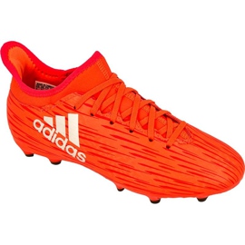 Adidas X 16.3 Fg Jr S79489 fodboldstøvler rød rød