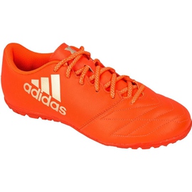 Adidas X 16.3 Tf M Læder fodboldstøvler rød