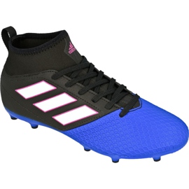 Adidas Ace 17.3 Fg Jr BA9234 fodboldstøvler flerfarvet sort