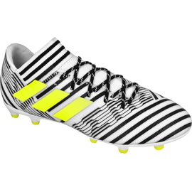 Adidas Nemeziz 17.3 Fg M S80599 fodboldstøvler flerfarvet hvid