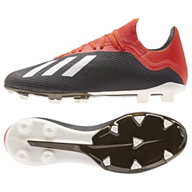 Adidas X 18.3 Fg M BB9366 fodboldstøvler sort sort