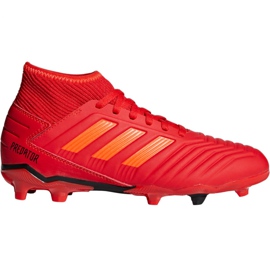 Adidas Predator 19.3 Fg Jr CM8534 fodboldstøvler orange orange