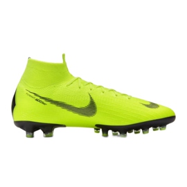 Nike Mercurial Superfly 6 Elite Ag Pro M AH7377-701 fodboldsko lyserød, grøn grøn
