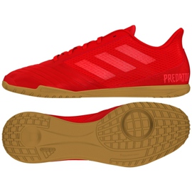 Indendørs sko adidas Predator 19.4 I Sala M D97976 flerfarvet rød